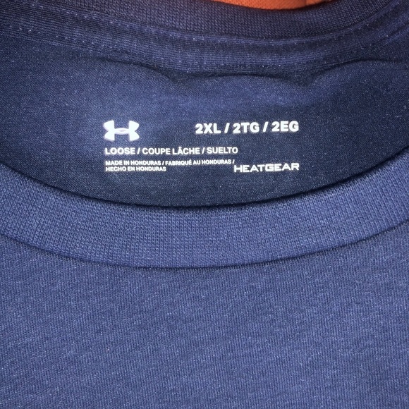 Under Armour Men Cotton Long-Sleeve 2XL - Picture 8 of 14